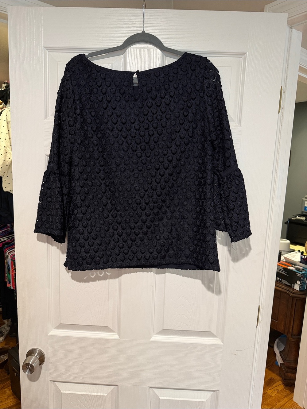 Talbots Bell-Sleeve Top - Picture 2 of 2